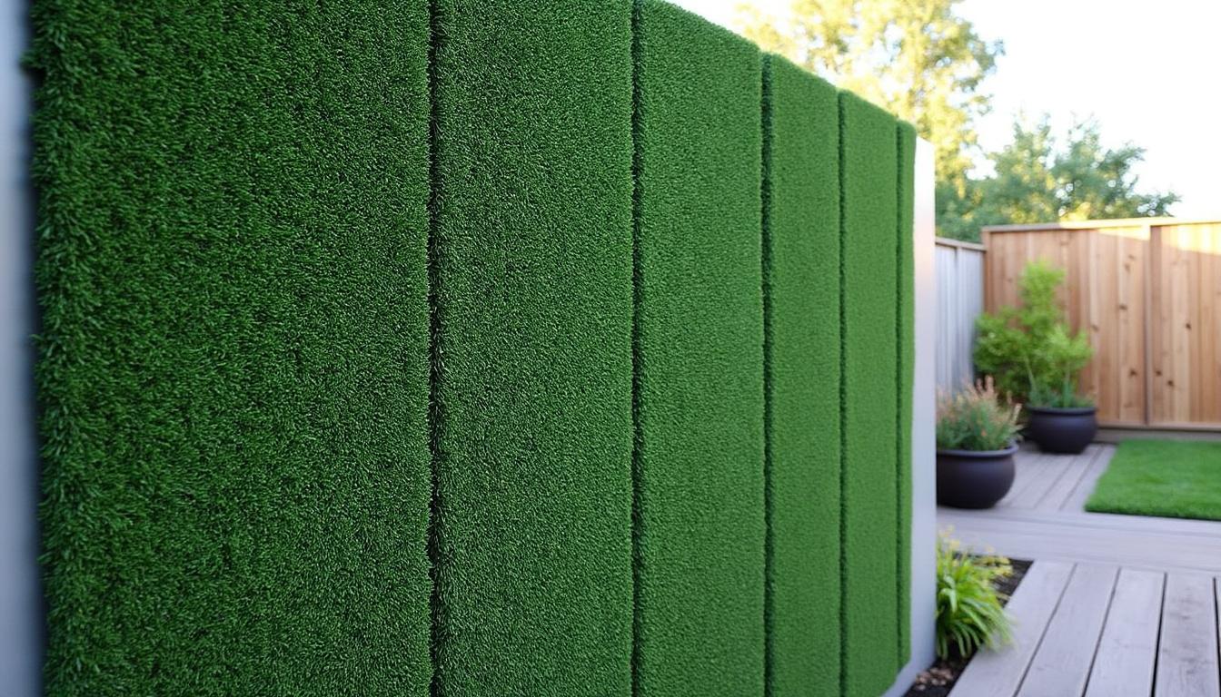 découvrez comment le brise vue en faux gazon peut transformer votre jardin en 2025. esthétique et pratique, il offre une protection visuelle tout en s'intégrant parfaitement à votre espace extérieur.
