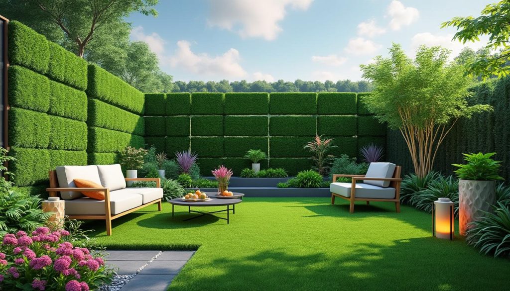 découvrez comment le brise vue en faux gazon offre une solution esthétique et moderne pour embellir votre jardin en 2025. protégez votre espace extérieur des regards indiscrets tout en ajoutant une touche de verdure durable et élégante.
