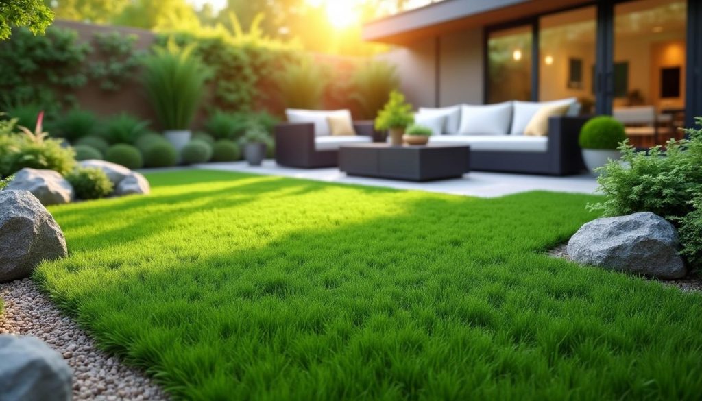 découvrez le gazon synthétique à la découpe, la solution idéale pour embellir votre extérieur. pratique et esthétique, il s'adapte à toutes vos envies et offre un entretien minimal tout en garantissant un espace vert impeccable toute l'année.