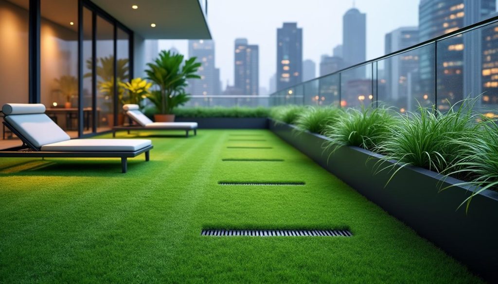 découvrez comment installer et entretenir un gazon synthétique sur votre balcon tout en assurant une bonne évacuation des eaux de pluie. conseils pratiques pour éviter les problèmes d’humidité et préserver votre espace extérieur.