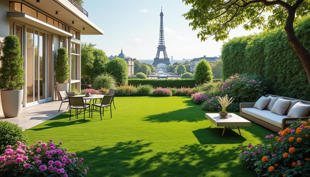 découvrez les avantages du gazon synthétique à paris en 2025 : un entretien minimal, une esthétique toujours verte et des économies d'eau. optez pour une solution durable et élégante pour transformer votre jardin en un espace convivial et agréable.
