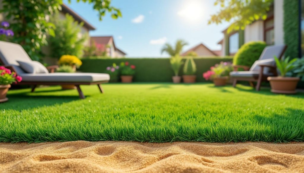 découvrez les avantages de choisir du sable pour votre gazon synthétique chez leroy merlin. améliorez la stabilité, l'esthétique et la durabilité de votre pelouse artificielle avec notre sélection de sable de qualité, idéal pour une installation réussie.