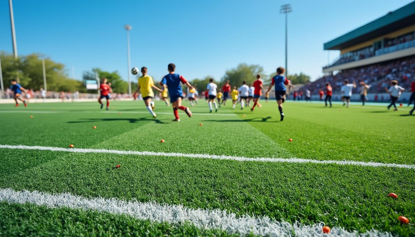découvrez les avantages du gazon synthétique de football d'occasion en 2025 : économique, durable et respectueux de l'environnement. idéal pour les clubs et les particuliers souhaitant bénéficier d'une surface de jeu de qualité tout en réduisant l'impact écologique. faites le choix intelligent pour vos terrains sportifs !